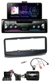 Pioneer USB Lenkrad Bluetooth DAB Autoradio für Fiat Multipla 2006-2010