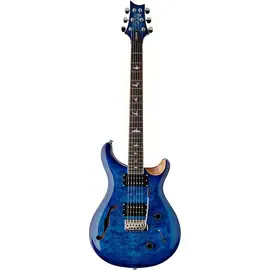 Электрогитара полуакустическая PRS SE Custom 22 Quilted Limited Edition Semi-Hollow Guitar Faded Blue Burst