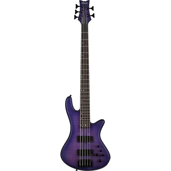 Бас-гитара Schecter Limited-Edition Stiletto Studio-5 Transparent Purple Burst