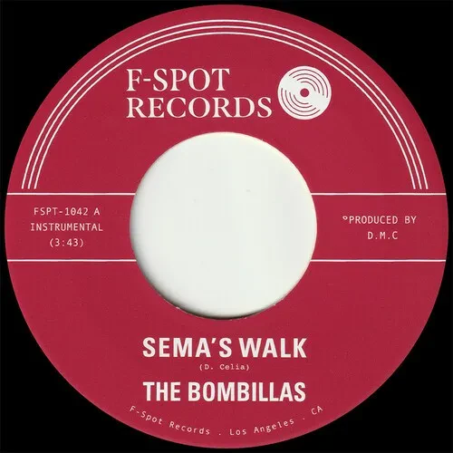Виниловая пластинка Bombillas - Sema's Walk B/w Mawasa [New 7" Vinyl]