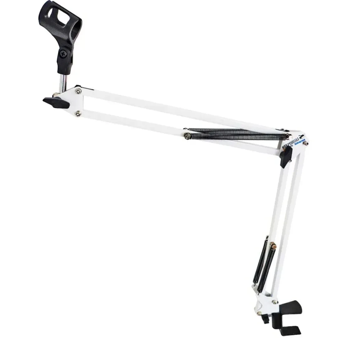 Стойка для микрофона keepdrum NB35 WH White с поп-фильтром