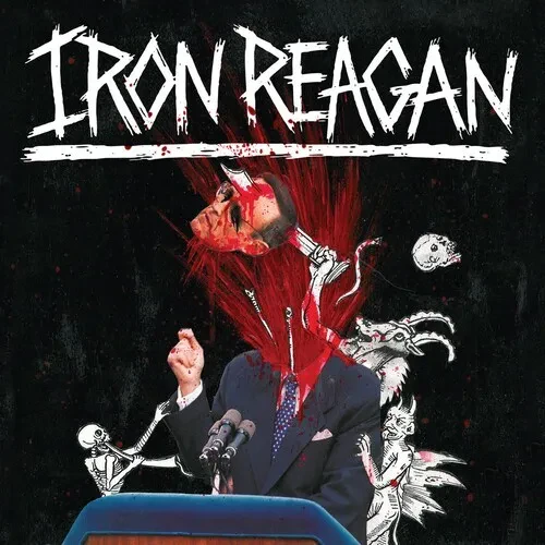 Виниловая пластинка Iron Reagan - The Tyranny Of Will [New Vinyl LP] Colored Vinyl, White
