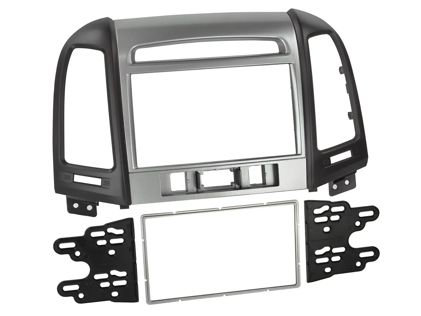 Radioblende Set Doppel DIN Autoradio für Hyundai Santa Fe 2006-2012