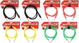 Коммутационный кабель Rockville RCTR106 Multicolor 1.8 м (8 штук)