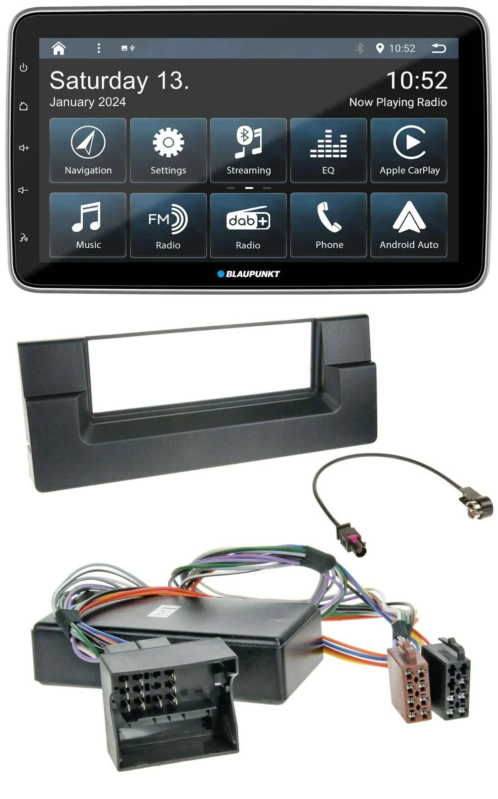 Blaupunkt USB DAB SD MP3 Bluetooth Autoradio für BMW X5 E53 5er E39 Aktivsystem