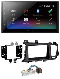 Pioneer USB Bluetooth DAB 2DIN MP3 Autoradio für Kia Optima (ab 2012)