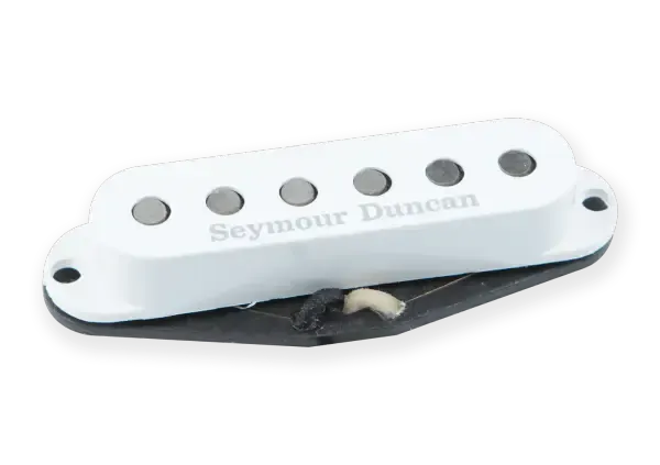Звукосниматель для электрогитары Seymour Duncan APS-2 Alnico II Pro Flat Strat Middle RPRW White