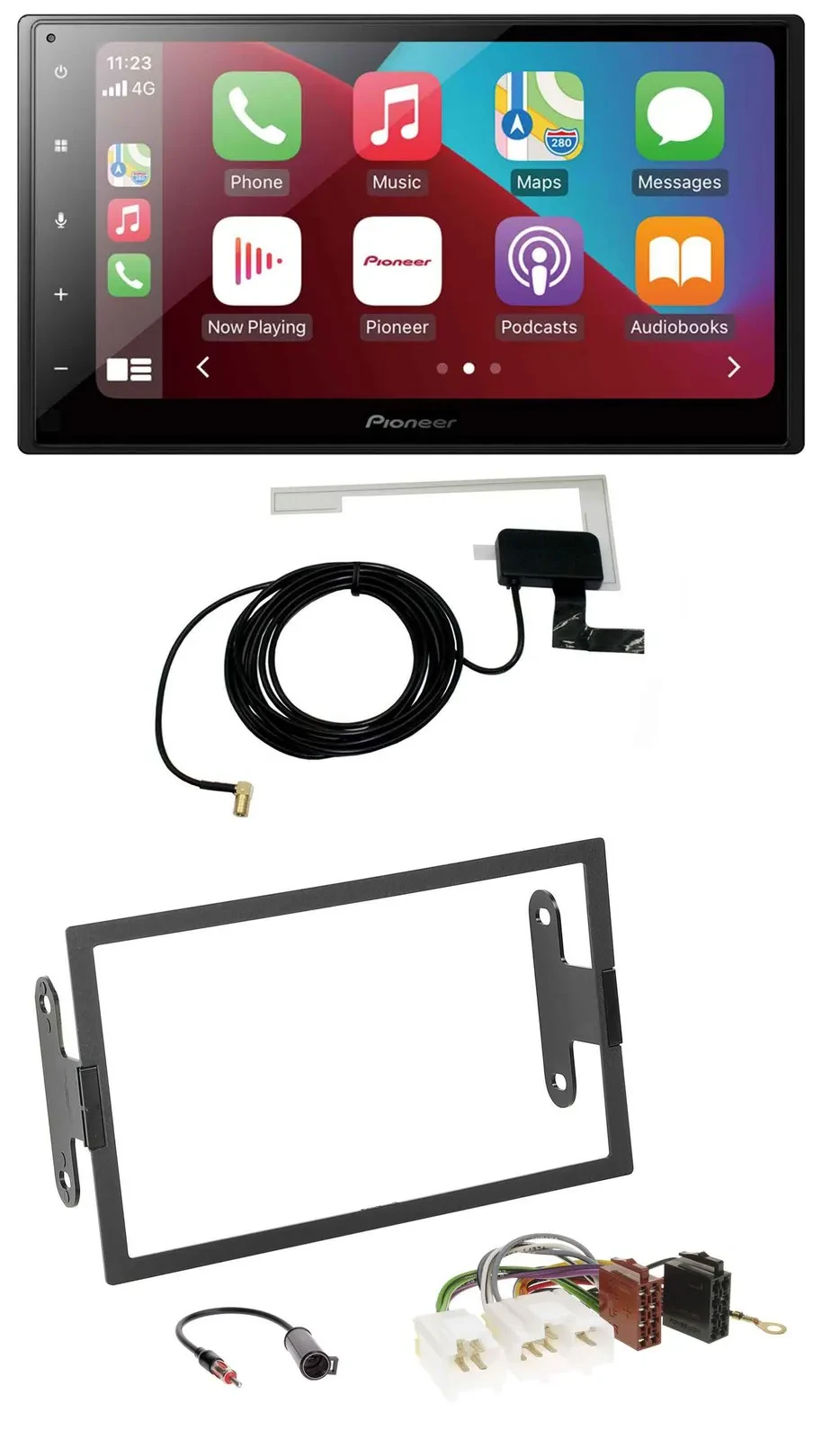 Pioneer USB Bluetooth DAB MP3 2DIN Autoradio für Nissan 200 SX 1994-1998 240 SX