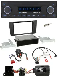 Blaupunkt DAB USB Bluetooth Lenkrad Autoradio für Audi A4 B5 1999-2001 BOSE Voll