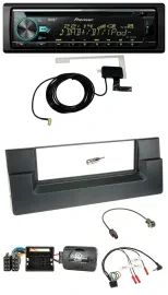 Автомагнитола для BMW 5 Series E39 (2001-2004) Pioneer CD/USB, DAB, MP3, Quadlock