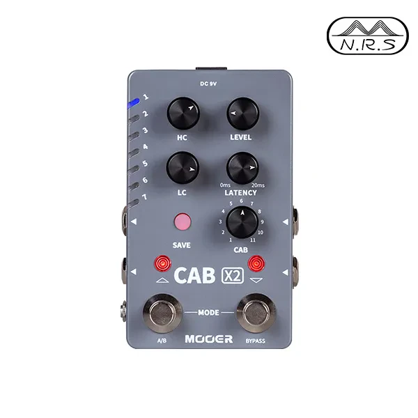 M724 Cab X2 Педаль эффектов, Mooer
