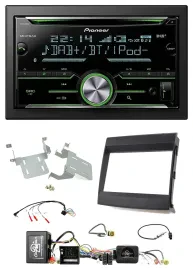 Pioneer Bluetooth Lenkrad DAB 2DIN USB CD Autoradio für Porsche Cayenne MOST-Sou