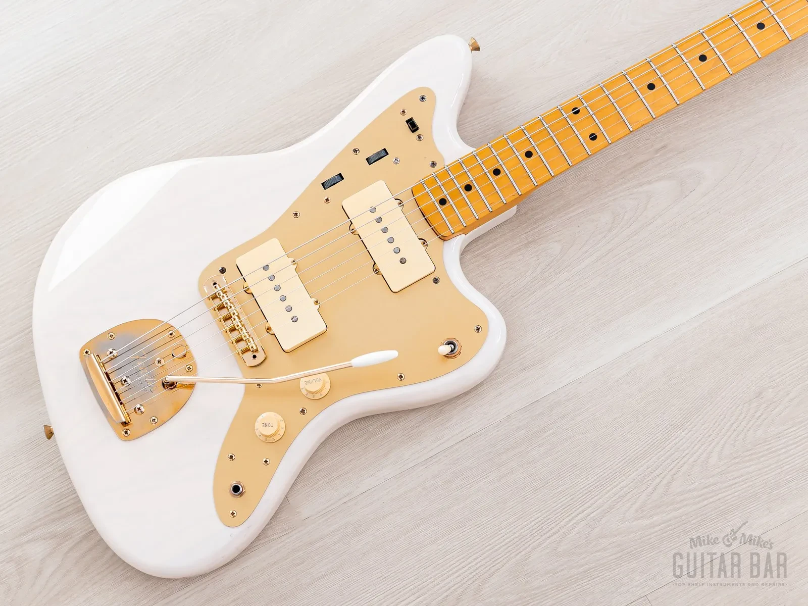 Б/У Электрогитара Fender Jazzmaster JM66G '58 Vintage Reissue (FSR, Gold Guard, MIJ, лимит 30 шт., 2012)