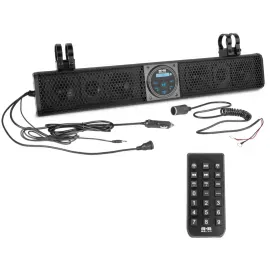 Belva BASB26v2 26" Amplified Weatherproof Bluetooth Soundbar Open Box, Great