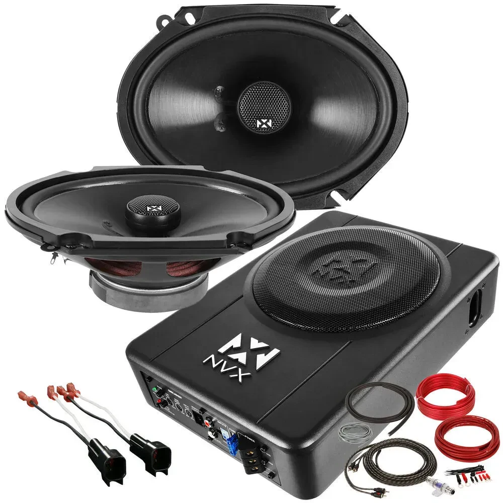 Сабвуфер активный для Ford Mustang 2005–2009 NVX 05-09-ford-mustang-sbpkg под сиденье (набор)