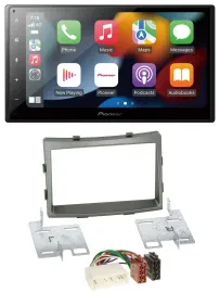 Pioneer DAB Bluetooth 2DIN USB MP3 Autoradio für SSangYong Rodius ab 2013