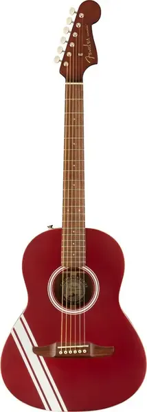 Акустическая гитара Fender Sonoran Mini, Competition Stripe, Candy Apple Red