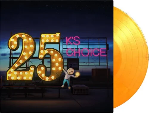 Виниловая пластинка K's Choice - 25 [New Vinyl LP] Colored Vinyl, 180 Gram, Orange, Yellow