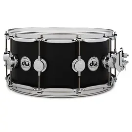 Малый барабан DW Collector's SSC Maple 14x6.5 Satin Oil Ebony Stain