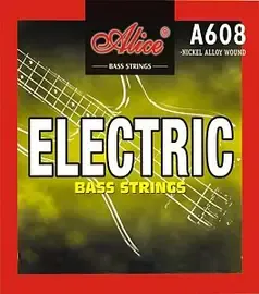 Струны для бас-гитары Alice A608(4)-L 40-95