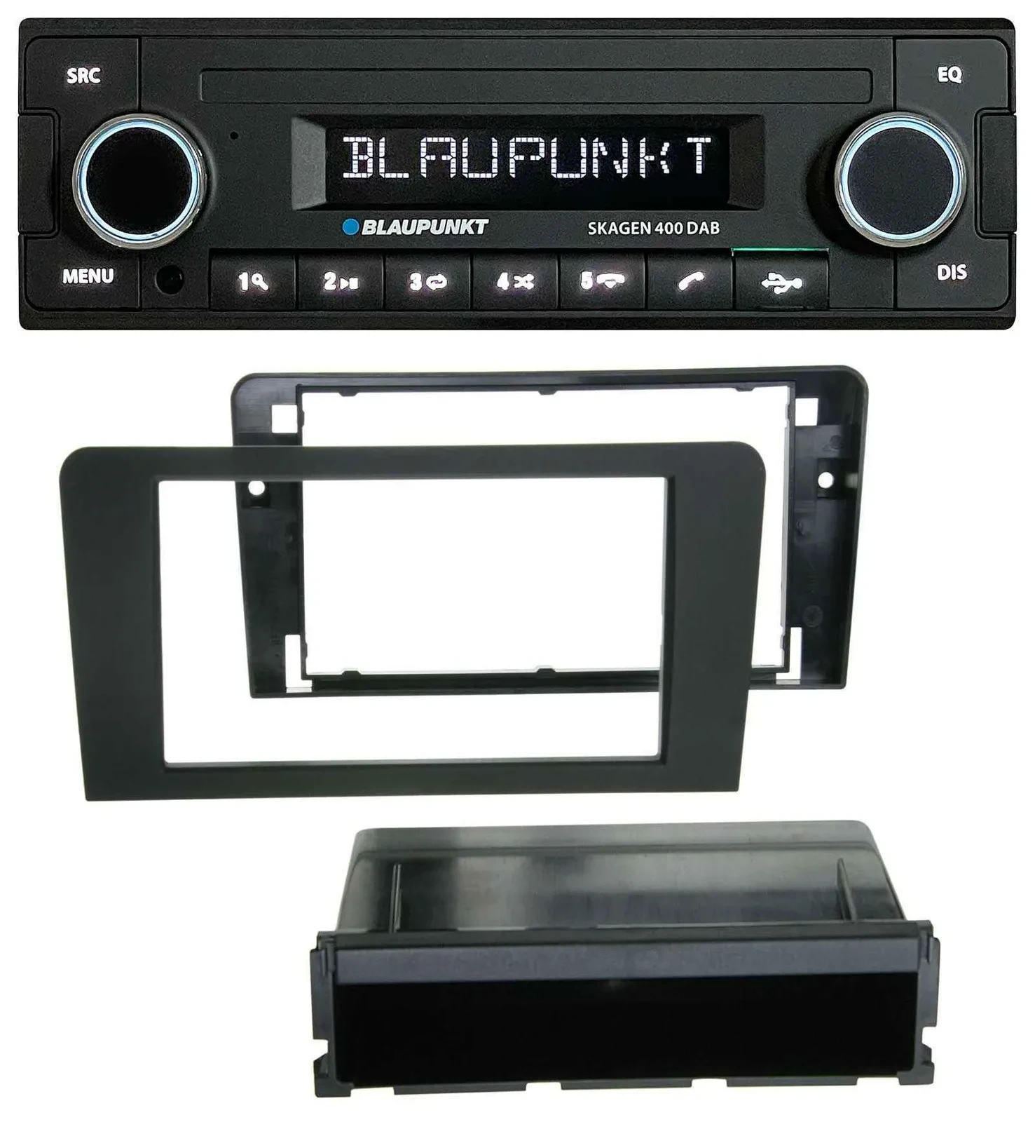 Blaupunkt DAB USB Bluetooth Lenkrad Autoradio für Audi A3 8P 03-12 Bose Aktivsys