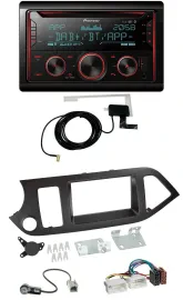 Автомагнитола Pioneer 2-DIN MP3 DAB USB CD для Kia Picanto (с 2011)