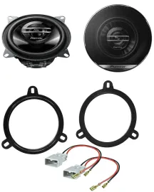 Pioneer 2-Wege 10cm 210Watt Lautsprecher für Honda HR-V 01-05 Ablage Auto Boxen