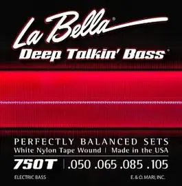 Струны для 5-струнной бас-гитары La Bella 750T-B 50-135