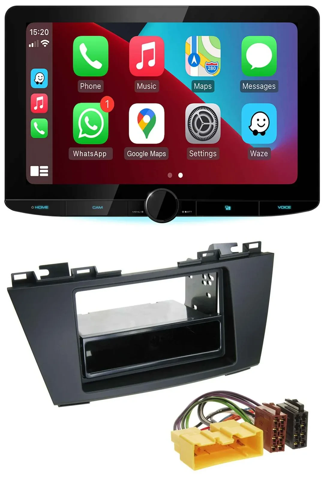 Kenwood MP3 USB DAB Bluetooth Autoradio für Mazda 5 (ab 2010)