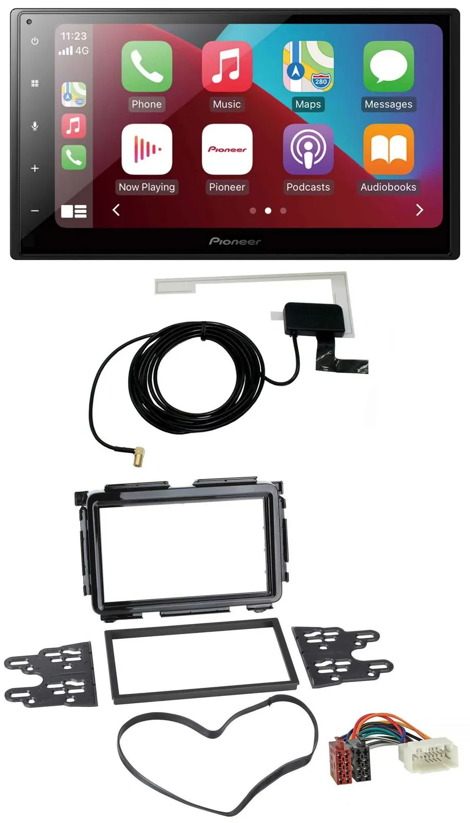 Автомагнитола для Honda HR-V Pioneer 2DIN USB Bluetooth DAB MP3 (RU, с 2015)