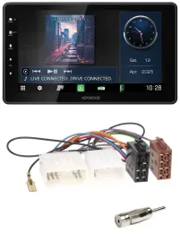 Kenwood MP3 Bluetooth USB DAB Autoradio für Mazda MX-5 (1989-2000)