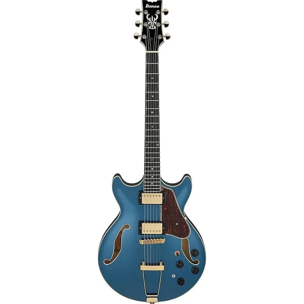 Электрогитара полуакустическая Ibanez AMH90 Artcore Full Hollowbody Prussian Blue Metallic