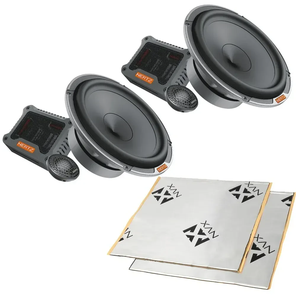 Hertz MPK1650.3 125W RMS 6.5" Component Speaker with Sound Damping