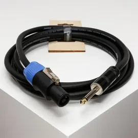 SC225-SPPJ-10m Кабель для гитарного усилителя, 2х2,5мм, Speakon-Powerjack, 10м, SHNOOR