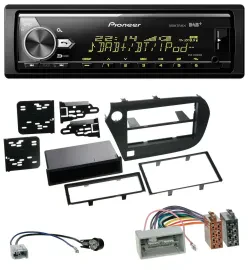 Pioneer Bluetooth USB DAB MP3 Autoradio für Honda Insight (ZE2, 2009-2013)