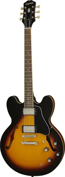 Электрогитара полуакустическая Epiphone ES-335 Vintage Sunburst