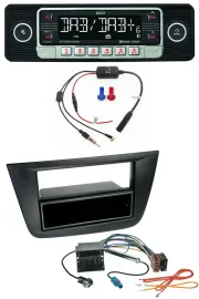 Dietz MP3 DAB Bluetooth USB Autoradio für Seat Toledo Altea ab 05 schwarz