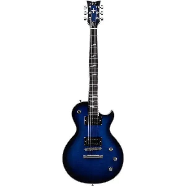 Электрогитара Schecter Solo-II Supreme See Thru Blue Burst