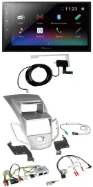 Pioneer DAB Lenkrad Bluetooth 2DIN USB Autoradio für Ford Fiesta 2010-17 Display