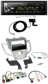 Pioneer Bluetooth DAB USB Lenkrad Autoradio für Ford Fiesta 2010-17 ohne Display