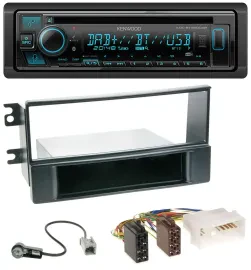 Kenwood Bluetooth DAB CD MP3 USB Autoradio für Kia Sportage II (2008-2010)