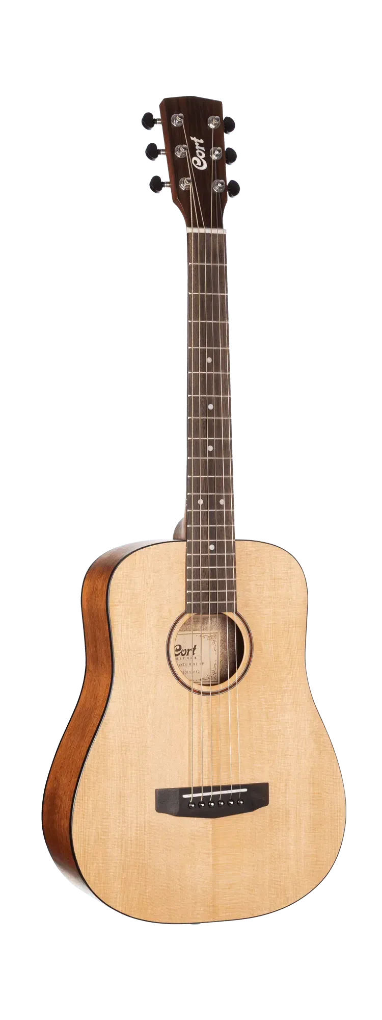 Акустическая гитара Cort Earth-Mini Dreadnought 3/4 Open Pore Natural