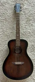 Luna Art Vintage Folk Size Solid Spruce Top Distressed Acoustic Guitar