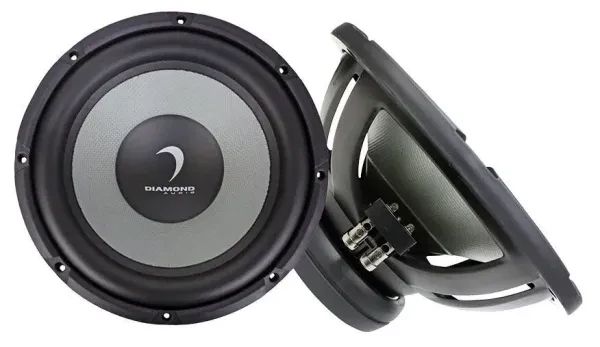 Diamond Audio DMD104 DMD Series 200W 10" Dual 4 Ohm Car Audio Subwoofer