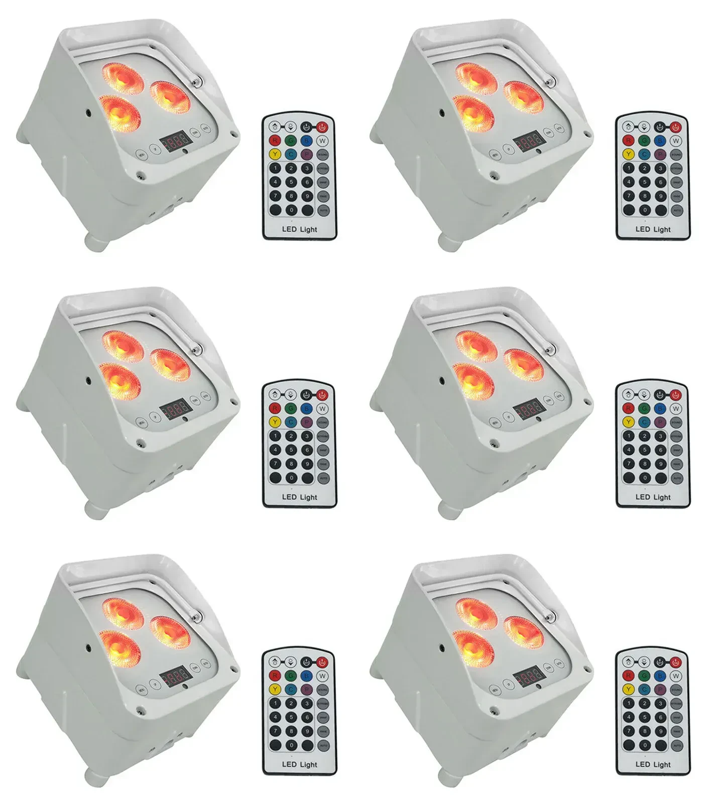 Светодиодный прибор Rockville WET PAR 50 White (6 штук)