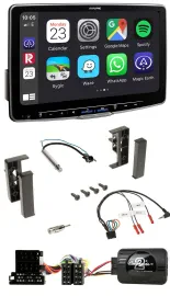 Alpine Lenkrad USB Bluetooth DAB Autoradio für Audi A2 A3 A4 A6 1999-2000