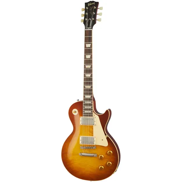 Электрогитара Gibson Custom Shop 1959 Les Paul Standard Reissue VOS Iced Tea Burst с кейсом