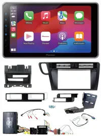 Pioneer Lenkrad USB DAB Bluetooth 2DIN Autoradio für Audi Q5 08-17 8R Infoadapte