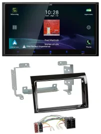 JVC USB Bluetooth 2DIN DAB MP3 Autoradio für Fiat Ducato 2006-2011 Citroen Jumpe