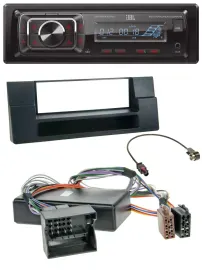 JBL SD AUX MP3 USB Bluetooth Autoradio für BMW X5 E53 5er E39 Ablagefach Quadloc
